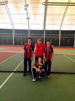 Ortaokul Yıldız Erkek Tenis Takımımız Ankara 1.si