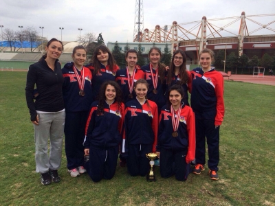 Lise Genç Kız Atletizm Takımımız Ankara 2.si oldu