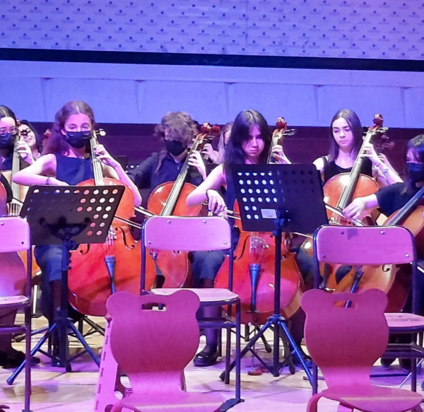Ankara Viyolonsel Orkestrası'nda Dört Öğrencimiz Yer Aldı