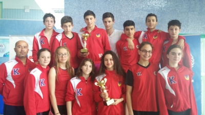 Ortaokul Yıldız Kız - Erkek Yüzme Takımlarımız Grup Üçüncüsü oldu