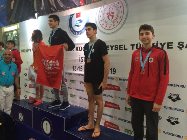 Öğrencimiz Kaan AKDAĞ Turkcell Kısa Kulvar Yüzme Şampiyonası’nda Türkiye Derecesi Elde Etti