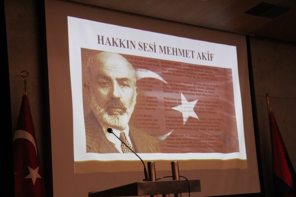 İstiklal Marşımızın Şairi Mehmet Akif Ersoy'u Andık