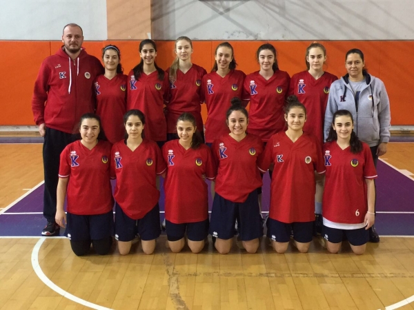 Lise Kız Basketbol A Takımımız Yarıfinal 1.si