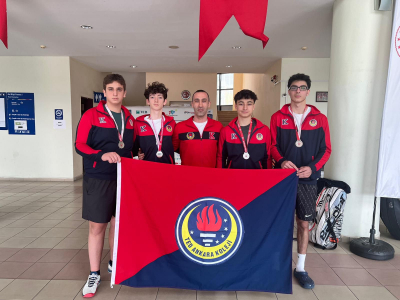 Lise Tenis Genç Erkek Takımımız Türkiye Şampiyonasında