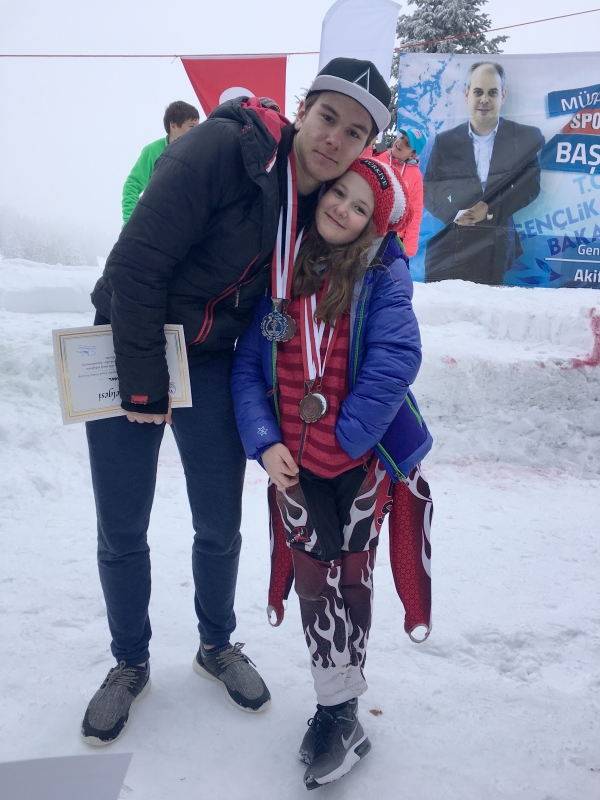 Okullar Arası Alp Disiplini Kayak Türkiye Şampiyonasındaki Başarılarımız