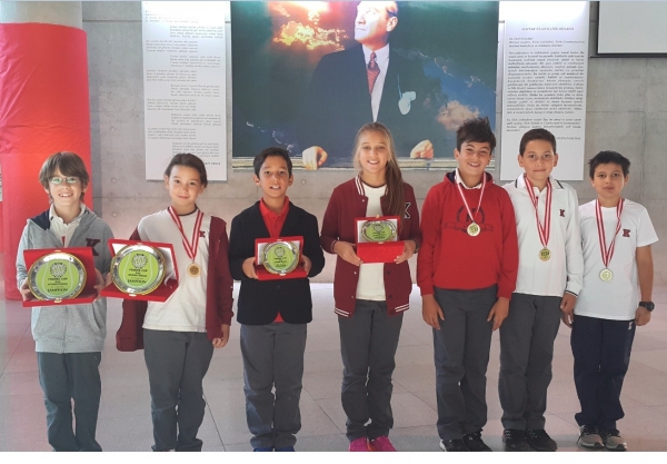 İlkokul ve Ortaokul Öğrencilerimiz Tenis Turnuvasında Madalya Kazandılar