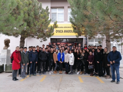 Oyaca Anadolu Lisesi Sosyal Sorumluluk Projesi