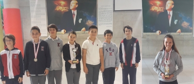 Öğrencilerimiz Tenis Turnuvasında Madalya Kazandılar