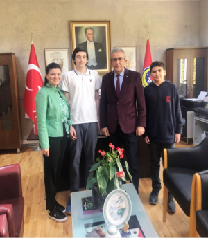 Ortaokul Öğrencilerimiz Kaan ÇİFTÇİ ve Ata Yiğit YEĞİN TÜBİTAK Ankara Bölge Yarışmasında Bölge 3.sü Oldular.