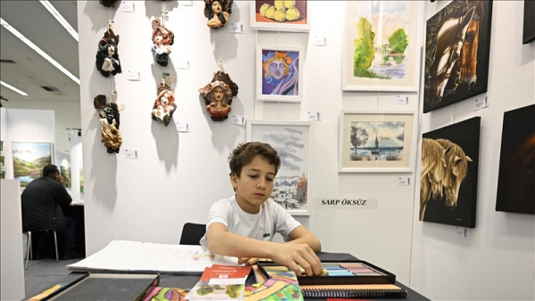 Art Ankara Sanat Fuarı'nın En Genç Sanatçısı