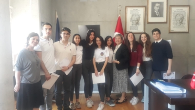 TED Ankara Koleji Münazara Topluluğu Taluf’a Katıldı