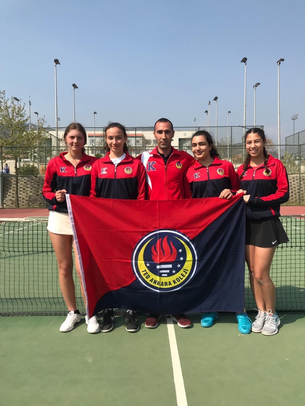 Genç Kız Tenis Takımımız Türkiye 5.si