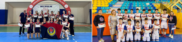 Yıldız Kız ve Yıldız Erkek Voleybol Takımlarımız Yarı Final Müsabakalarına Katılmaya Hak Kazandı