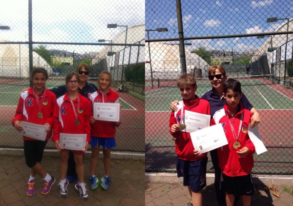 Küçük Kız-Erkek Tenis Takımlarımız Türkiye Şampiyonasında