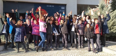 Ortaokul Fransızca Öğrencilerimiz Ankara Fransız Kültür Merkezi&#039;ni Ziyaret Ettiler