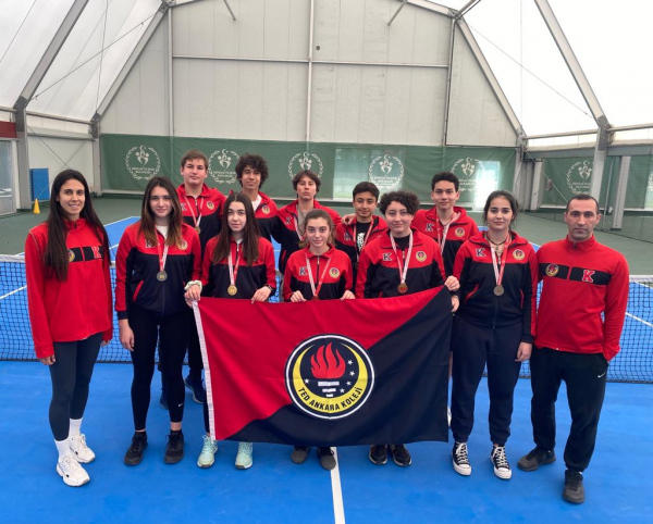 Lise Genç Kız Ve Erkek Tenis Takımlarımız Grup 1.si