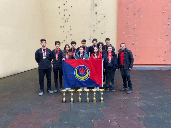 Lise Spor Tırmanış Takımlarımız Ankara 1.si Oldu.