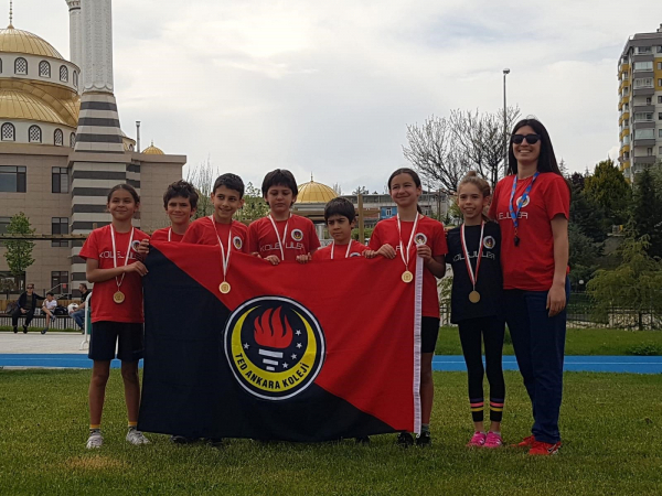 İlkokul Öğrencilerimiz Ankara Okullar Arası Biatlon Yarışlarında Dereceler Elde Ettiler.
